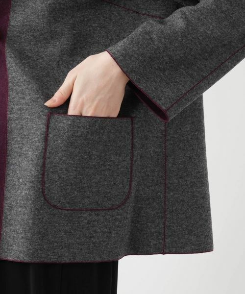 Leilian PLUS HOUSE / レリアンプラスハウス テーラードジャケット | ニットジャケット | 詳細16