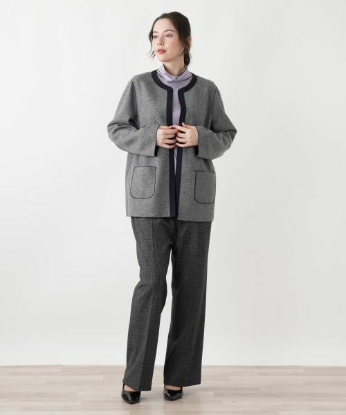 Leilian PLUS HOUSE / レリアンプラスハウス テーラードジャケット | ニットジャケット | 詳細4