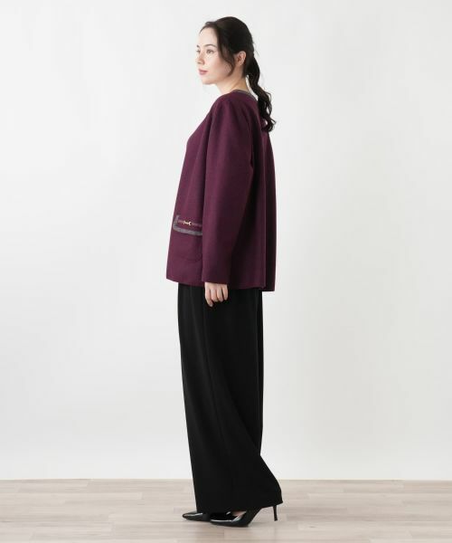 Leilian PLUS HOUSE / レリアンプラスハウス テーラードジャケット | ニットジャケット | 詳細6