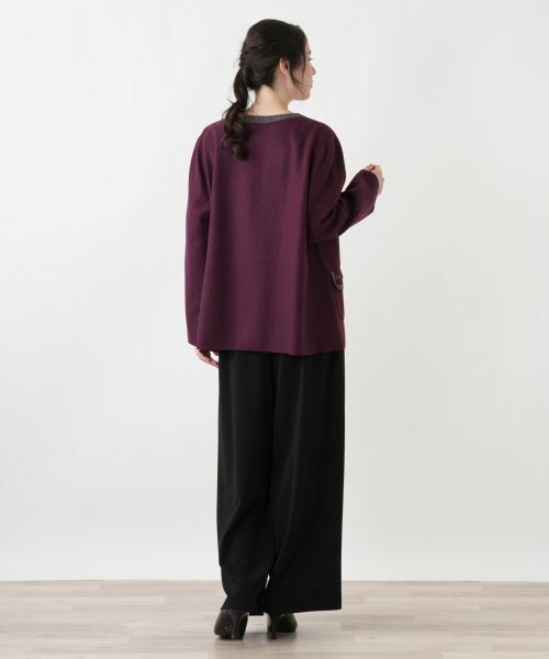 Leilian PLUS HOUSE / レリアンプラスハウス テーラードジャケット | ニットジャケット | 詳細7