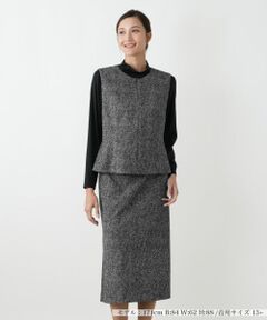 Leilian PLUS HOUSE / レリアンプラスハウス セットアップ | ベストスーツ