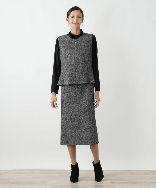 Leilian PLUS HOUSE / レリアンプラスハウス セットアップ | ベストスーツ | 詳細1