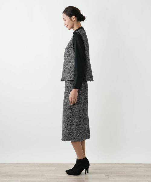 Leilian PLUS HOUSE / レリアンプラスハウス セットアップ | ベストスーツ | 詳細2