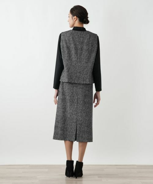 Leilian PLUS HOUSE / レリアンプラスハウス セットアップ | ベストスーツ | 詳細3