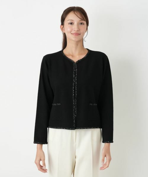 Leilian PLUS HOUSE / レリアンプラスハウス カーディガン・ボレロ | カーディガン【Leilian WHITE LABEL】 | 詳細4