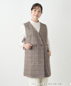 Leilian PLUS HOUSE / レリアンプラスハウス テーラードジャケット | ベスト