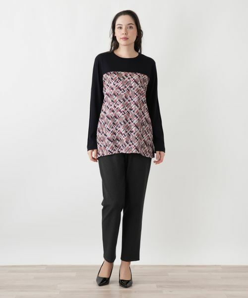 Leilian PLUS HOUSE / レリアンプラスハウス ニット・セーター | チュニックセーター | 詳細1