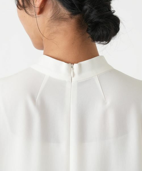 Leilian PLUS HOUSE / レリアンプラスハウス シャツ・ブラウス | ハイネックシアーブラウス【25年11月カタログ】 | 詳細11