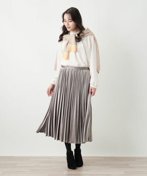 Leilian PLUS HOUSE / レリアンプラスハウス シャツ・ブラウス | ハイネックシアーブラウス【25年11月カタログ】 | 詳細2