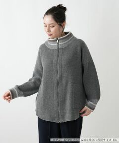 Leilian PLUS HOUSE / レリアンプラスハウス その他アウター | ブルゾン【TRICOT PERUGIA】