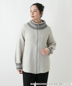 Leilian PLUS HOUSE / レリアンプラスハウス その他アウター | ブルゾン【TRICOT PERUGIA】