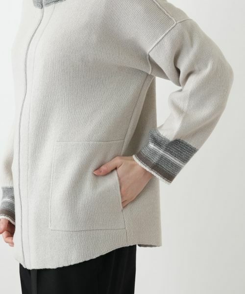 Leilian PLUS HOUSE / レリアンプラスハウス その他アウター | ブルゾン【TRICOT PERUGIA】 | 詳細13