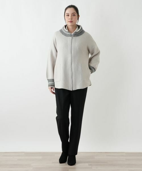 Leilian PLUS HOUSE / レリアンプラスハウス その他アウター | ブルゾン【TRICOT PERUGIA】 | 詳細4