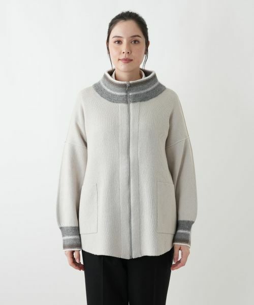 Leilian PLUS HOUSE / レリアンプラスハウス その他アウター | ブルゾン【TRICOT PERUGIA】 | 詳細7