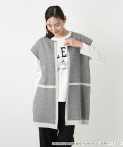 Leilian PLUS HOUSE / レリアンプラスハウス テーラードジャケット | ベスト【プラス企画】