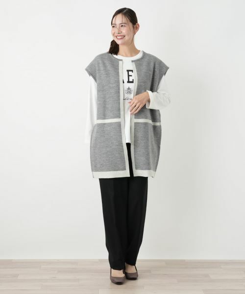 Leilian PLUS HOUSE / レリアンプラスハウス テーラードジャケット | ベスト【プラス企画】 | 詳細4