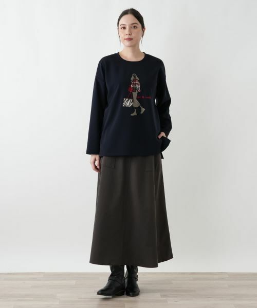 Leilian PLUS HOUSE / レリアンプラスハウス スウェット | トレーナー【プラス企画】 | 詳細1