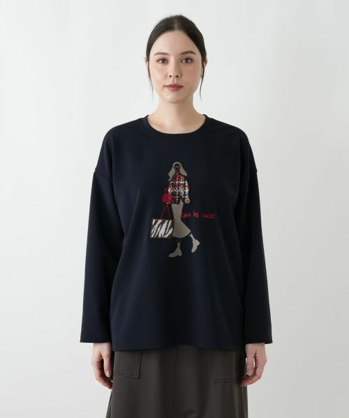 Leilian PLUS HOUSE / レリアンプラスハウス スウェット | トレーナー【プラス企画】 | 詳細4