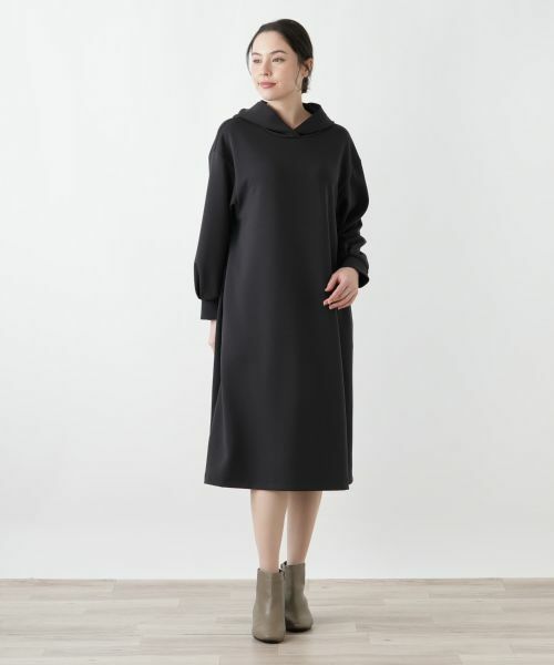 Leilian PLUS HOUSE / レリアンプラスハウス ドレス | フーディーワンピース【プラス企画】 | 詳細1