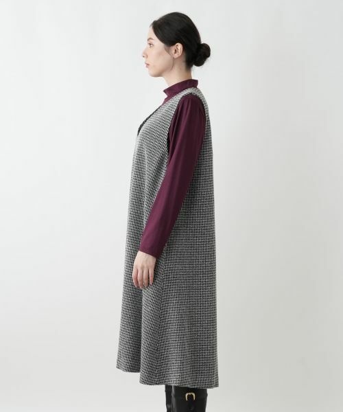 Leilian PLUS HOUSE / レリアンプラスハウス ロング・マキシ丈ワンピース | ジャンパースカート【プラス企画】 | 詳細12