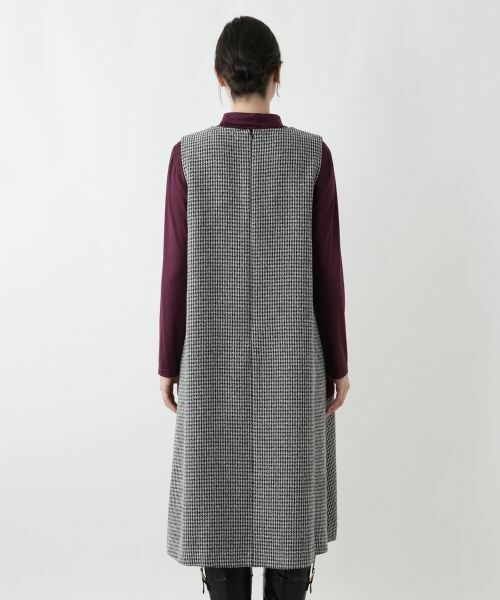 Leilian PLUS HOUSE / レリアンプラスハウス ロング・マキシ丈ワンピース | ジャンパースカート【プラス企画】 | 詳細13