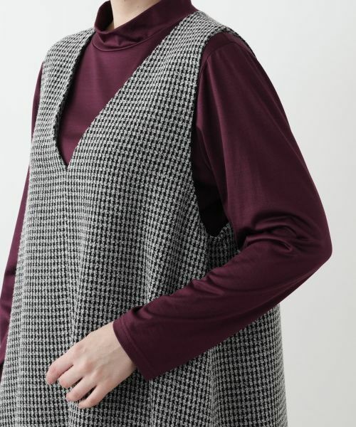 Leilian PLUS HOUSE / レリアンプラスハウス ロング・マキシ丈ワンピース | ジャンパースカート【プラス企画】 | 詳細16