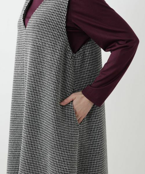 Leilian PLUS HOUSE / レリアンプラスハウス ロング・マキシ丈ワンピース | ジャンパースカート【プラス企画】 | 詳細17