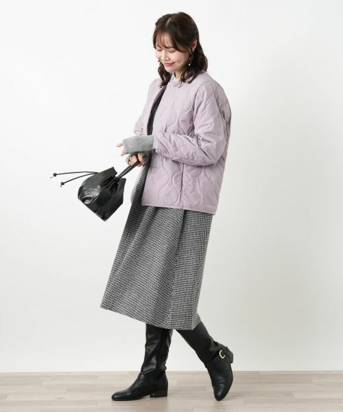 Leilian PLUS HOUSE / レリアンプラスハウス ロング・マキシ丈ワンピース | ジャンパースカート【プラス企画】 | 詳細4