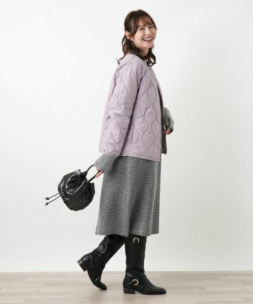 Leilian PLUS HOUSE / レリアンプラスハウス ロング・マキシ丈ワンピース | ジャンパースカート【プラス企画】 | 詳細5