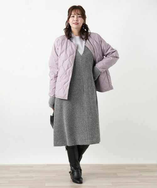 Leilian PLUS HOUSE / レリアンプラスハウス ロング・マキシ丈ワンピース | ジャンパースカート【プラス企画】 | 詳細6