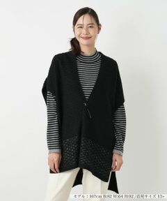 Leilian PLUS HOUSE / レリアンプラスハウス テーラードジャケット | ベスト【CINZIA CALDI】