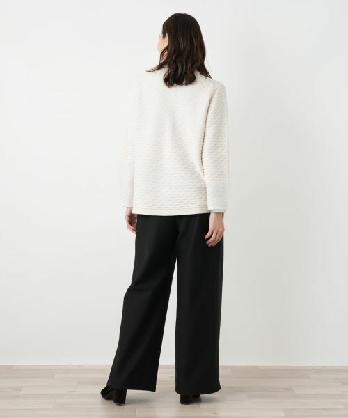 Leilian PLUS HOUSE / レリアンプラスハウス テーラードジャケット | ニットジャケット【CINZIA CALDI】 | 詳細6