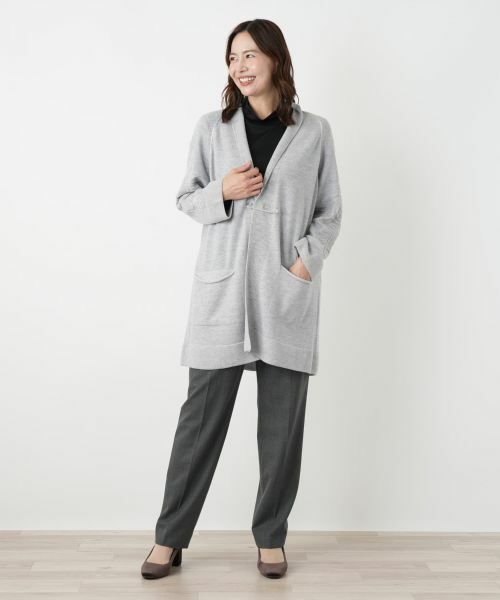 Leilian PLUS HOUSE / レリアンプラスハウス カーディガン・ボレロ | カーディガン【CINZIA CALDI】 | 詳細1