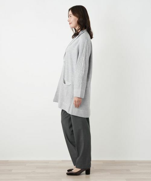 Leilian PLUS HOUSE / レリアンプラスハウス カーディガン・ボレロ | カーディガン【CINZIA CALDI】 | 詳細2