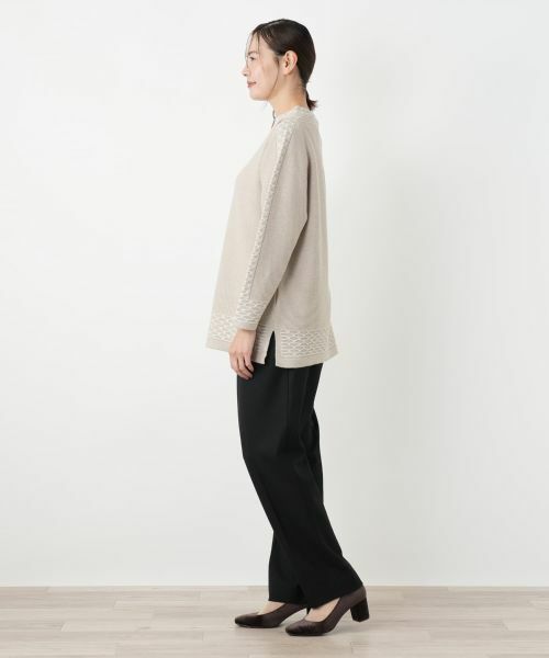 Leilian PLUS HOUSE / レリアンプラスハウス ニット・セーター | セーター【CINZIA CALDI】 | 詳細2