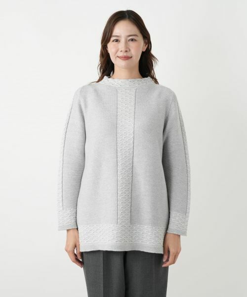 Leilian PLUS HOUSE / レリアンプラスハウス ニット・セーター | セーター【CINZIA CALDI】 | 詳細7