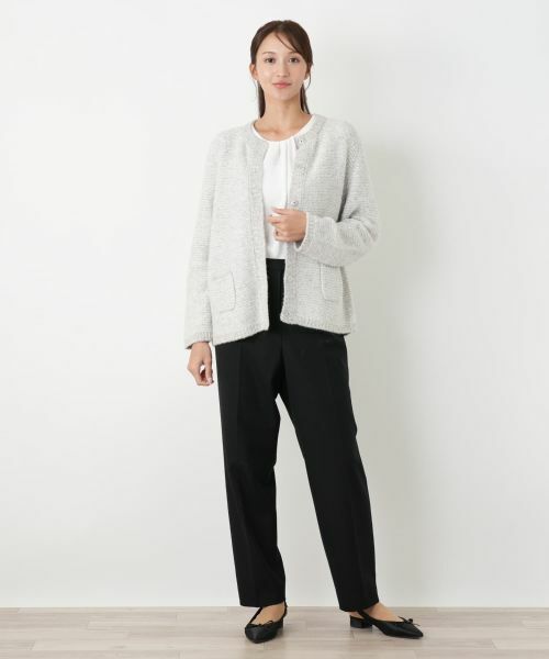 Leilian PLUS HOUSE / レリアンプラスハウス カーディガン・ボレロ | カーディガン【ANNECLAIRE】 | 詳細1