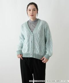 Leilian PLUS HOUSE / レリアンプラスハウス カーディガン・ボレロ | カーディガン【HAND】