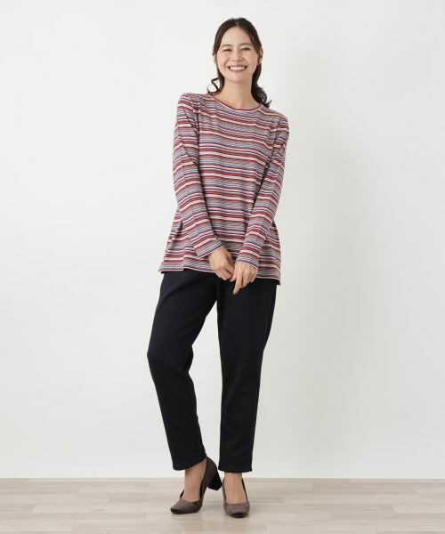 Leilian PLUS HOUSE / レリアンプラスハウス カットソー | カットソー【BIANCA LANCIA】 | 詳細1