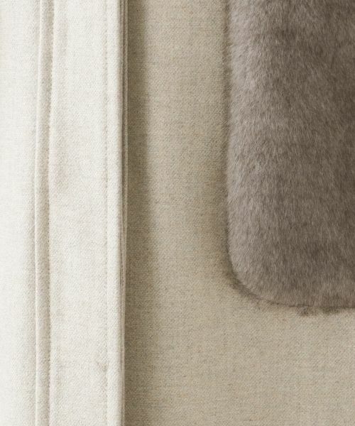 Leilian PLUS HOUSE / レリアンプラスハウス テーラードジャケット | フェイクファーポケットロングジレ【プラス企画】 | 詳細16