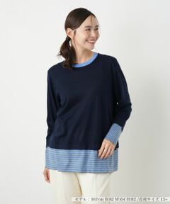 Leilian PLUS HOUSE / レリアンプラスハウス ニット・セーター | セーター【Leilian WHITE LABEL】