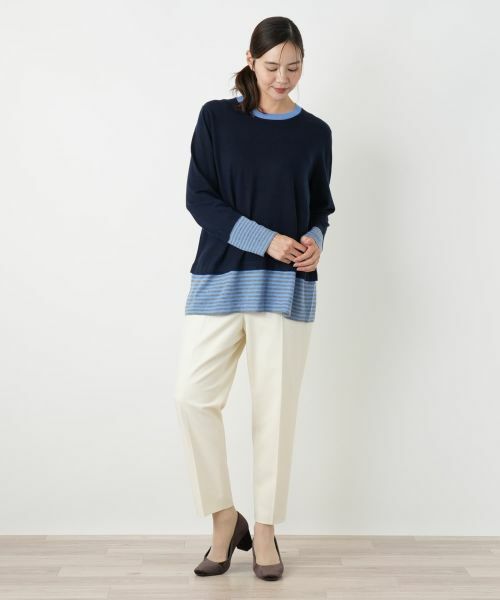 Leilian PLUS HOUSE / レリアンプラスハウス ニット・セーター | セーター【Leilian WHITE LABEL】 | 詳細1