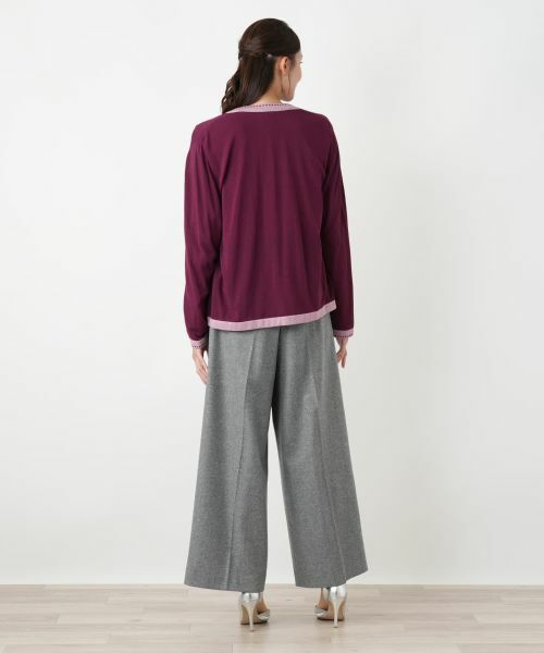 Leilian PLUS HOUSE / レリアンプラスハウス ニット・セーター | セーターアンサンブル【Leilian WHITE LABEL】 | 詳細10