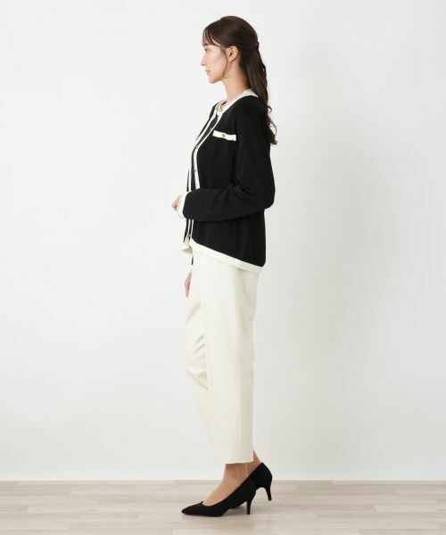 Leilian PLUS HOUSE / レリアンプラスハウス ニット・セーター | セーターアンサンブル【Leilian WHITE LABEL】 | 詳細2