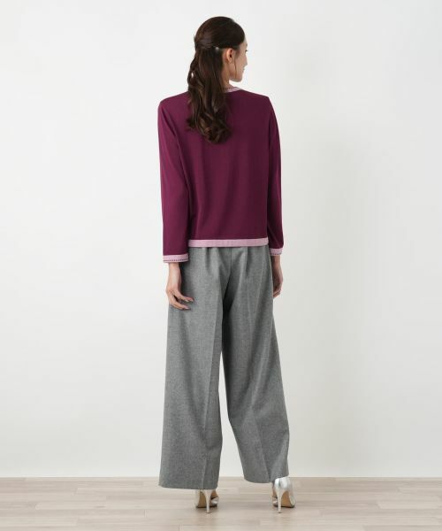 Leilian PLUS HOUSE / レリアンプラスハウス ニット・セーター | セーターアンサンブル【Leilian WHITE LABEL】 | 詳細21