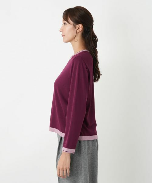 Leilian PLUS HOUSE / レリアンプラスハウス ニット・セーター | セーターアンサンブル【Leilian WHITE LABEL】 | 詳細23