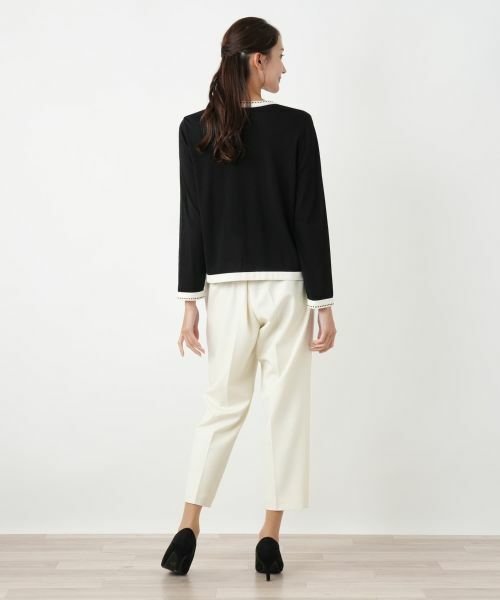 Leilian PLUS HOUSE / レリアンプラスハウス ニット・セーター | セーターアンサンブル【Leilian WHITE LABEL】 | 詳細7