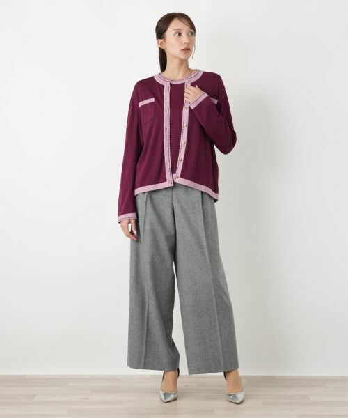 Leilian PLUS HOUSE / レリアンプラスハウス ニット・セーター | セーターアンサンブル【Leilian WHITE LABEL】 | 詳細8