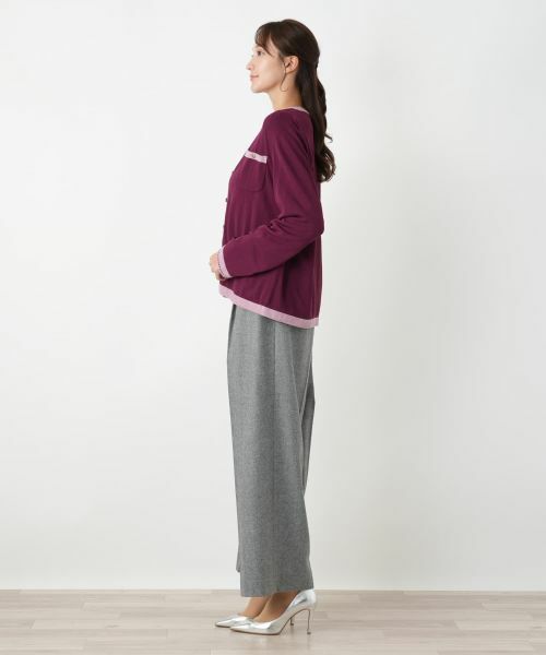 Leilian PLUS HOUSE / レリアンプラスハウス ニット・セーター | セーターアンサンブル【Leilian WHITE LABEL】 | 詳細9