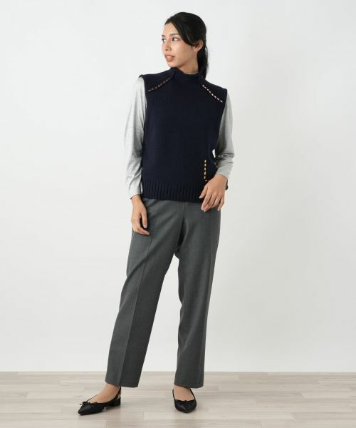 Leilian PLUS HOUSE / レリアンプラスハウス テーラードジャケット | ベスト | 詳細1